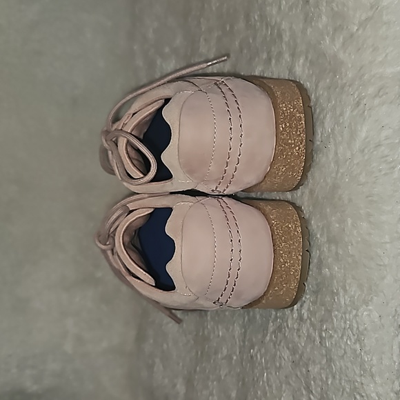 BIRKENSTOCK Honnef Women Low soft  Pink Sueded Leather Size 7.5 - Picture 6 of 12